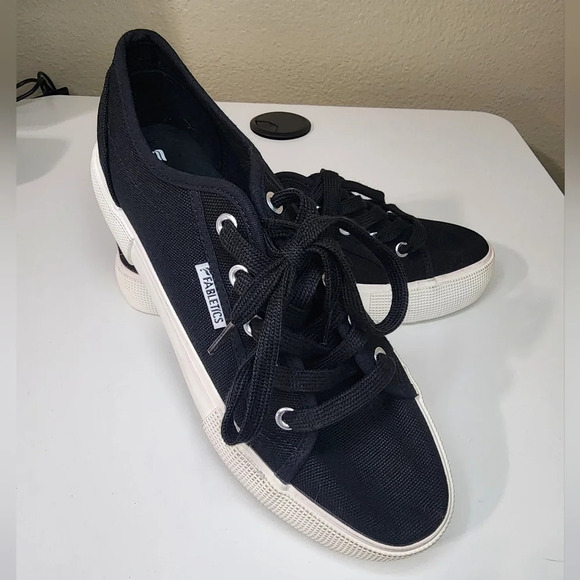 Fabletics Black Platform Sneaker - Picture 8 of 11